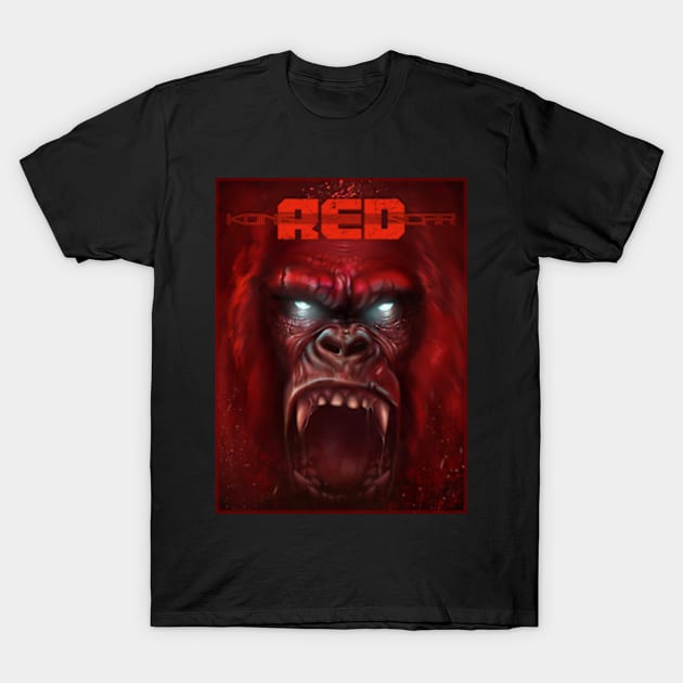 Red King Scar Kong T-Shirt by ModManner